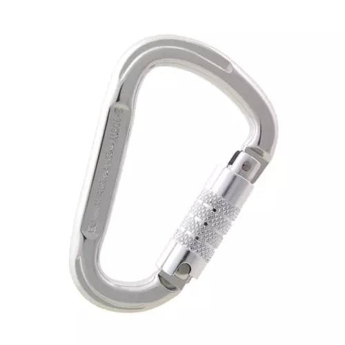 Mosquetão em alumínio formato HMS automático trava tripla | BIG-S-2081T