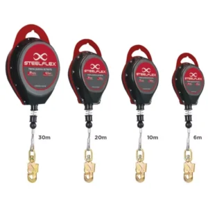 Trava-Quedas Retrátil Steelflex de 30m/20m/10m/6m