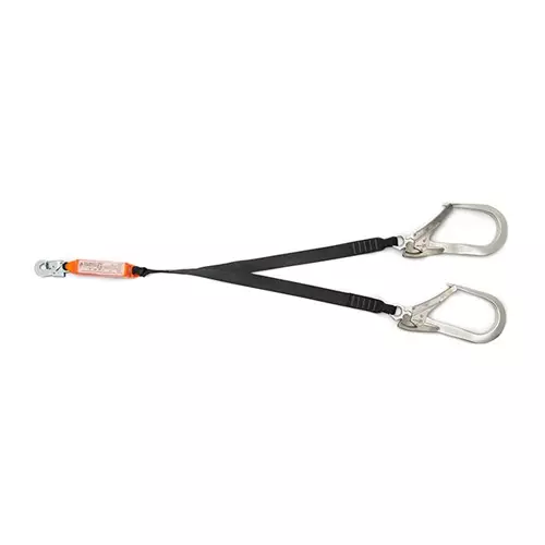 Talabarte "Y" em fita c/ Abs e Gancho 110mm Mult 1893 Mg Cinto