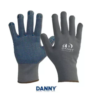 Poliflex Pigmentada - Luva de segurança tricotada em nylon