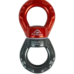 Destorcedor de Corda Aluminio - 30KN - Laranja e Cinza - For Rope - CE EN