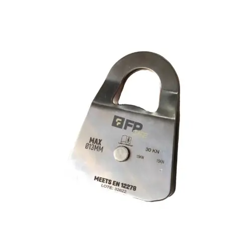 Polia Simples Móvel Inox 30KN - FP Safe - FP-PSM